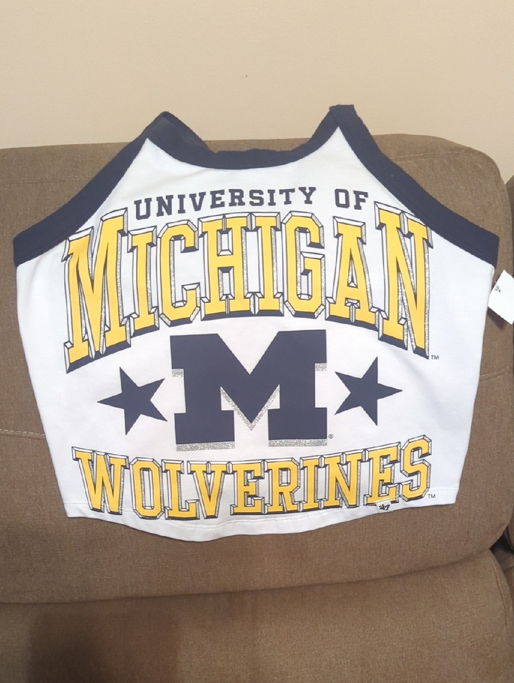 Michigan Wolverines Energize '47 Sporty Tank Top